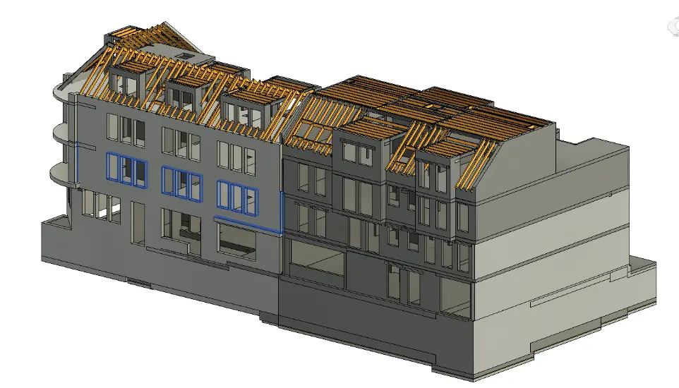Plan 3D BIM REVIT